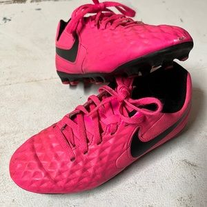 Youth girls Nike soccer cleats